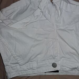 Aeropostale Women's White Shorts